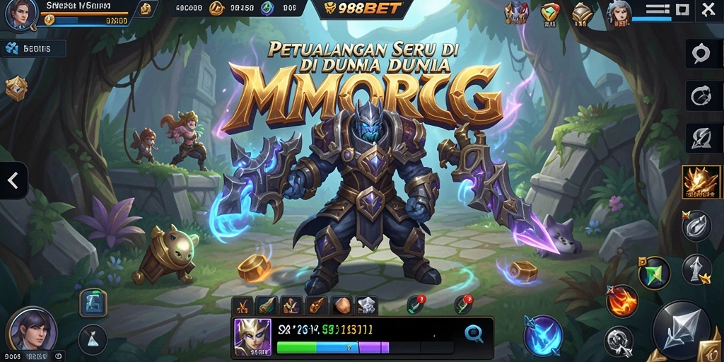 Gameplay seru 988BET dengan grafis memukau di dunia MMORPG.