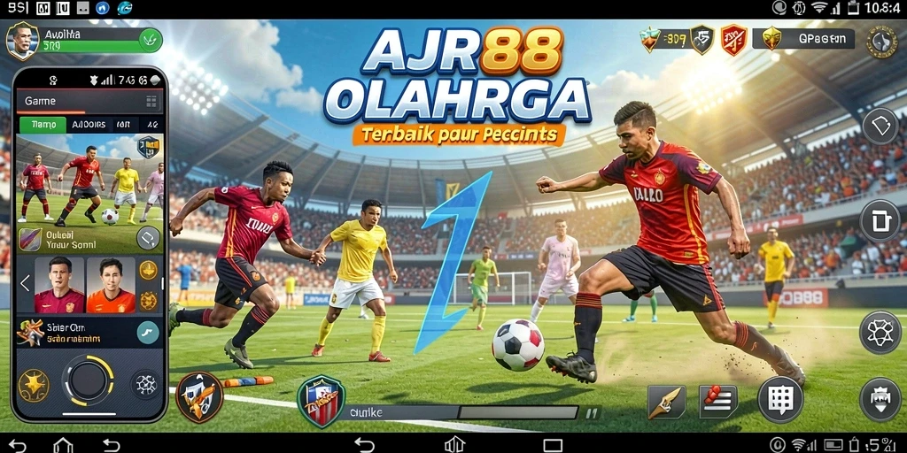 Tampilan aksi seru gameplay AJR88 di dunia olahraga.