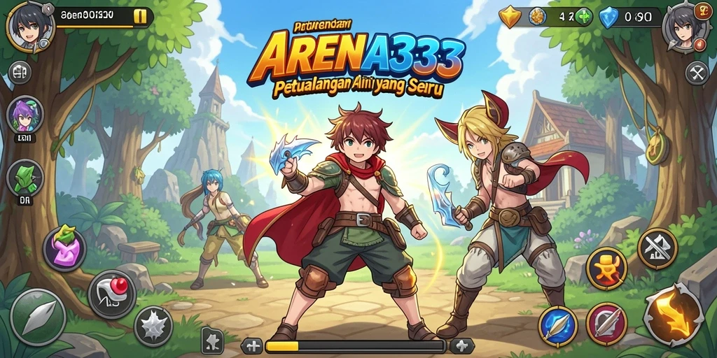 Gameplay seru di ARENA333 dengan karakter anime menarik.