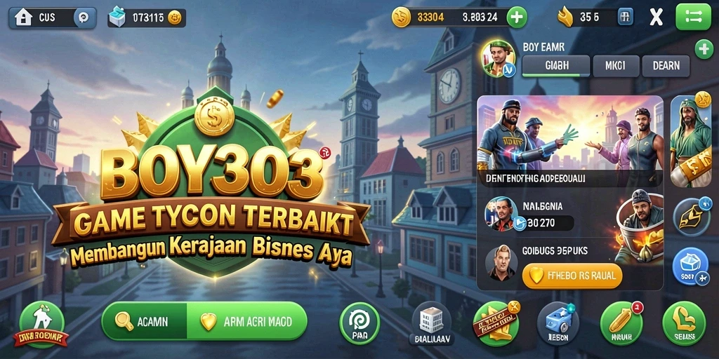 Tampilan grafis menarik dari gameplay BOY303 yang mendebarkan.