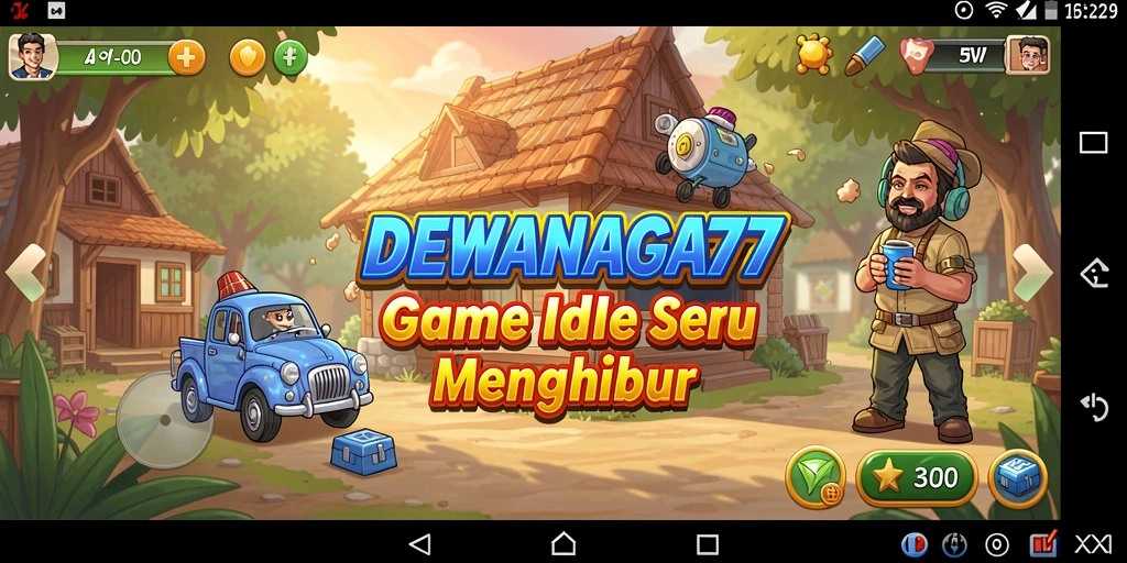 Tampilan gameplay DEWANAGA77 yang menarik dan interaktif.