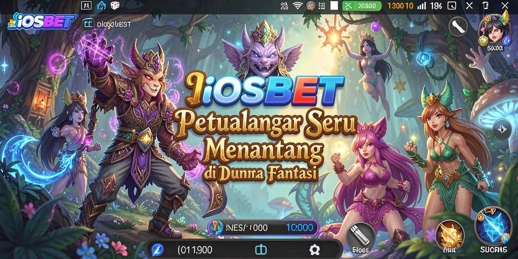 Tampilan gameplay seru di dunia fantastis IOSBET.