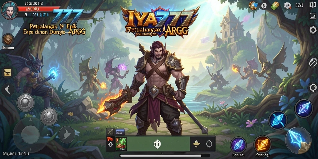 Tampilan gameplay IYA777 yang mendebarkan dan penuh aksi.