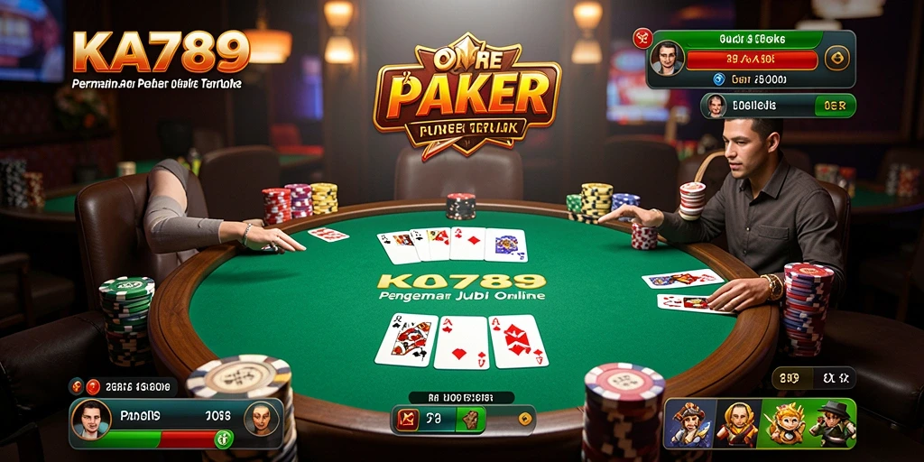 Screenshot KA789 menunjukkan aksi menarik dalam permainan Poker yang mendebarkan.
