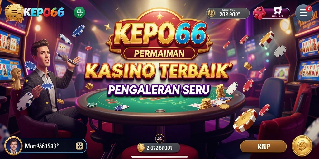 Screenshot gameplay KEPO66 menampilkan pengalaman kasino yang mendebarkan.