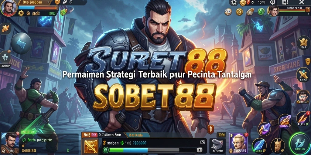 Tampilan menarik dari gameplay strategi SOBET88.