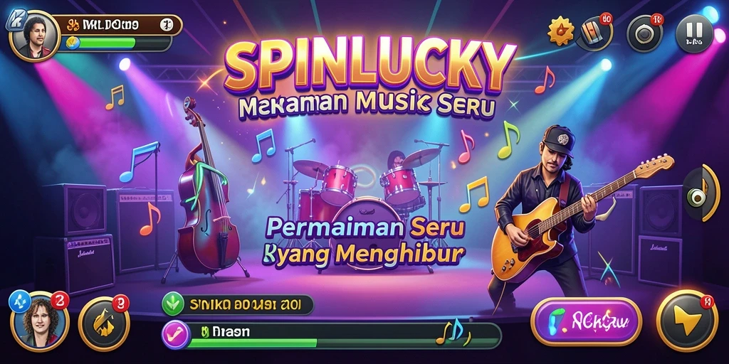 Tampilan gameplay SPINLUCKY yang seru dan mengasyikkan.